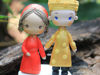 Picture of Ao Dai Wedding Cake Topper, Vietnam traditional wedding cake topper