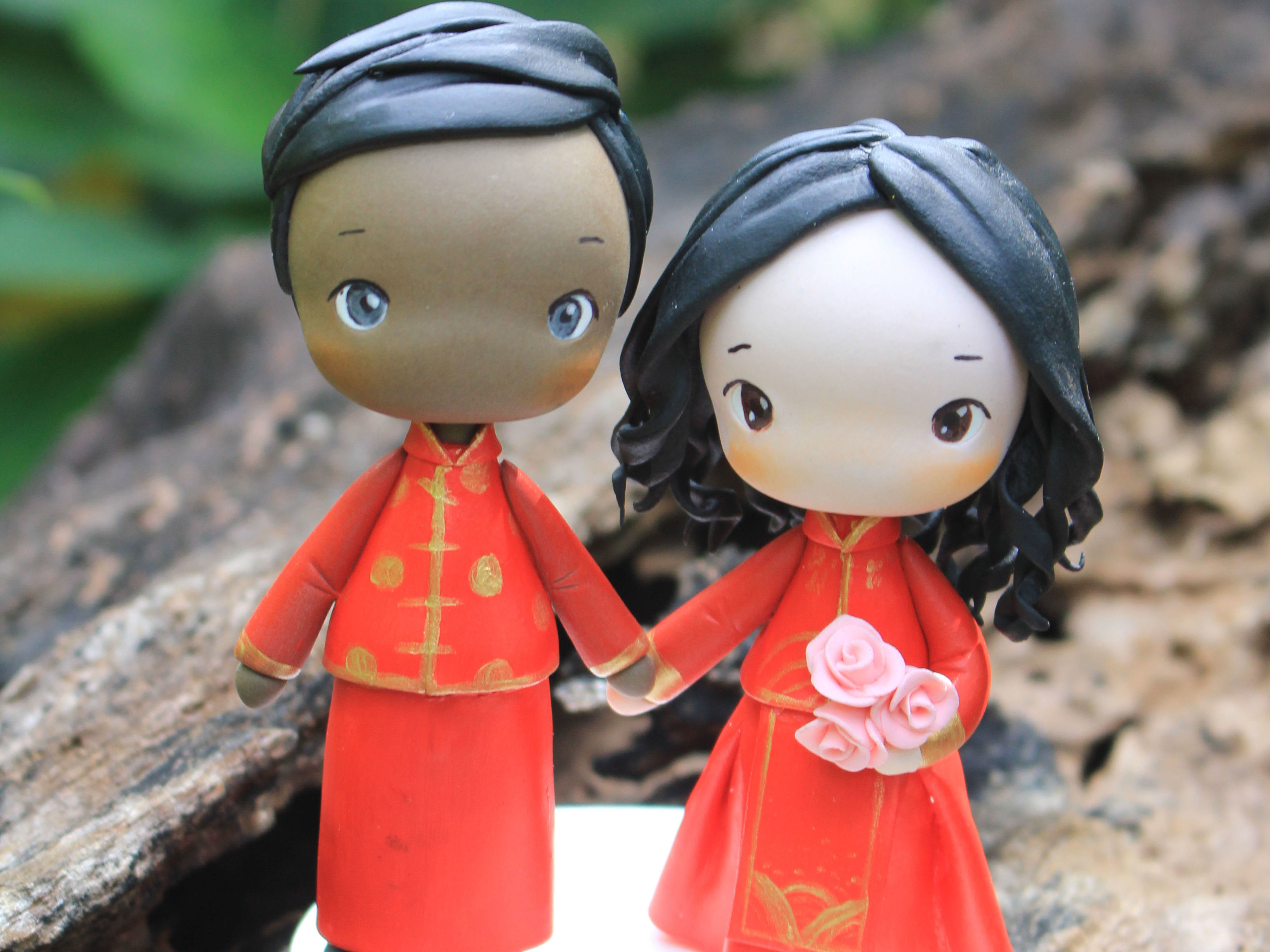 Picture of Chinese Wedding Cake Topper