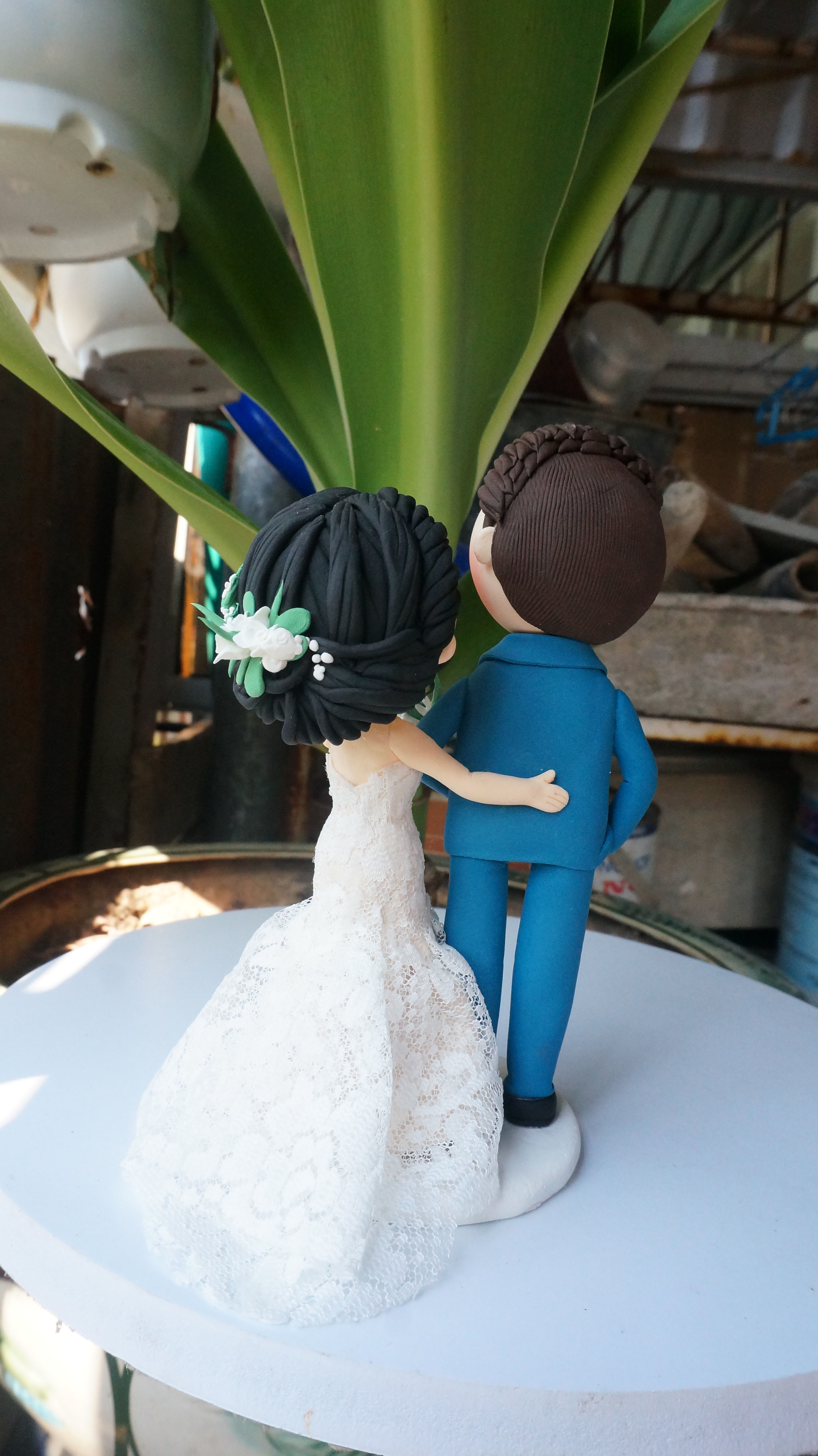 World Cake Topper Unique Wedding Cake Topper