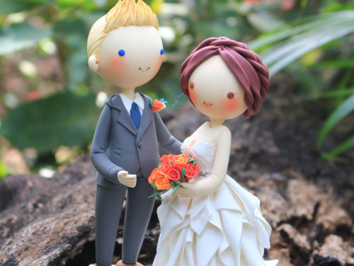 Picture of Love Wedding Cake Topper