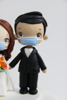 Picture of Quarantine Bride & Groom Quarantine Wedding cake topper