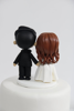 Picture of Quarantine Bride & Groom Quarantine Wedding cake topper