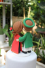 Picture of Vietnam Ao dai wedding cake topper