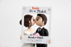 Picture of Tinder wedding cake topper, Love at first swipe wedding topper