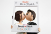 Picture of Tinder wedding cake topper, Love at first swipe wedding topper