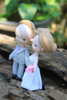 Picture of Classic traditional wedding topper bride and groom