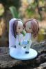 Picture of Lesbian wedding cake topper, Same sex wedding topper