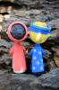 Picture of Vietnam wedding cake topper, Red & Blue Ao dai wedding cake topper