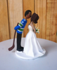 Picture of Hockey player wedding topper