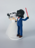 Picture of Wedding Cake Topper, Star Wars wedding couple