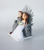 Picture of Iron Thrones wedding cake topper