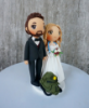 Picture of Star Wars wedding cake topper, Gamer and Nurse wedding cake topper