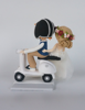 Picture of Vespa wedding cake topper, Scooter wedding topper