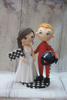 Picture of F1 wedding cake topper