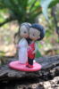 Picture of Basketball wedding cake topper, Rapstor fan wedding topper