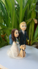 Picture of Hiking Couple Wedding Cake Topper, Backpacking Bride And Groom Cake Topper