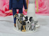 Picture of Wedding cake topper, Lesbian wedding cake topper