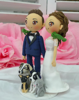 Picture of Wedding cake topper, Lesbian wedding cake topper