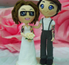 Picture of Same Sex Marriage Wedding Clay Doll