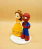 Picture of Spider Man and Bella wedding cake topper