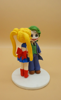 Picture of Joker and Sailor Moon wedding cake topper