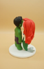 Picture of Hulk and Mermaid wedding cake topper figurine