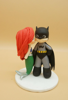 Picture of Batman and Mermaid wedding cake topper