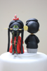 Picture of Kimono Japan wedding cake topper