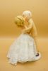 Picture of Kissing Bride & Groom Wedding Cake Topper with Dog 