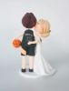 Picture of Basketball Wedding Cake Topper, Sport wedding cake topper