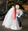 Picture of Personalized wedding cake topper, Mermaid Wedding Cake Topper