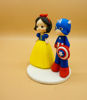 Picture of Snow White and Captain America Wedding Cake Topper