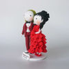 Picture of Beetlejuice wedding cake topper