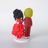 Picture of Beetlejuice wedding cake topper