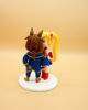 Picture of Sailor Moon and The Beast Wedding Cake Topper, Fantasy Theme Topper