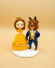 Picture of Beauty and the Beast Wedding Cake Topper