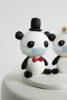 Picture of Panda Wedding Cake Topper, Woodland Wedding Topper