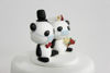 Picture of Panda Wedding Cake Topper, Woodland Wedding Topper