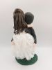 Picture of Personalised Piggy Back Wedding Cake Topper