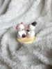 Picture of Snowman and Snowwoman Wedding Cake Topper,  Winter Wedding Topper