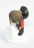 Picture of Custom wedding cake topper, Japanese and Chinese Wedding Cake Topper