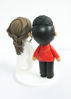 Picture of Custom wedding cake topper, Japanese and Chinese Wedding Cake Topper