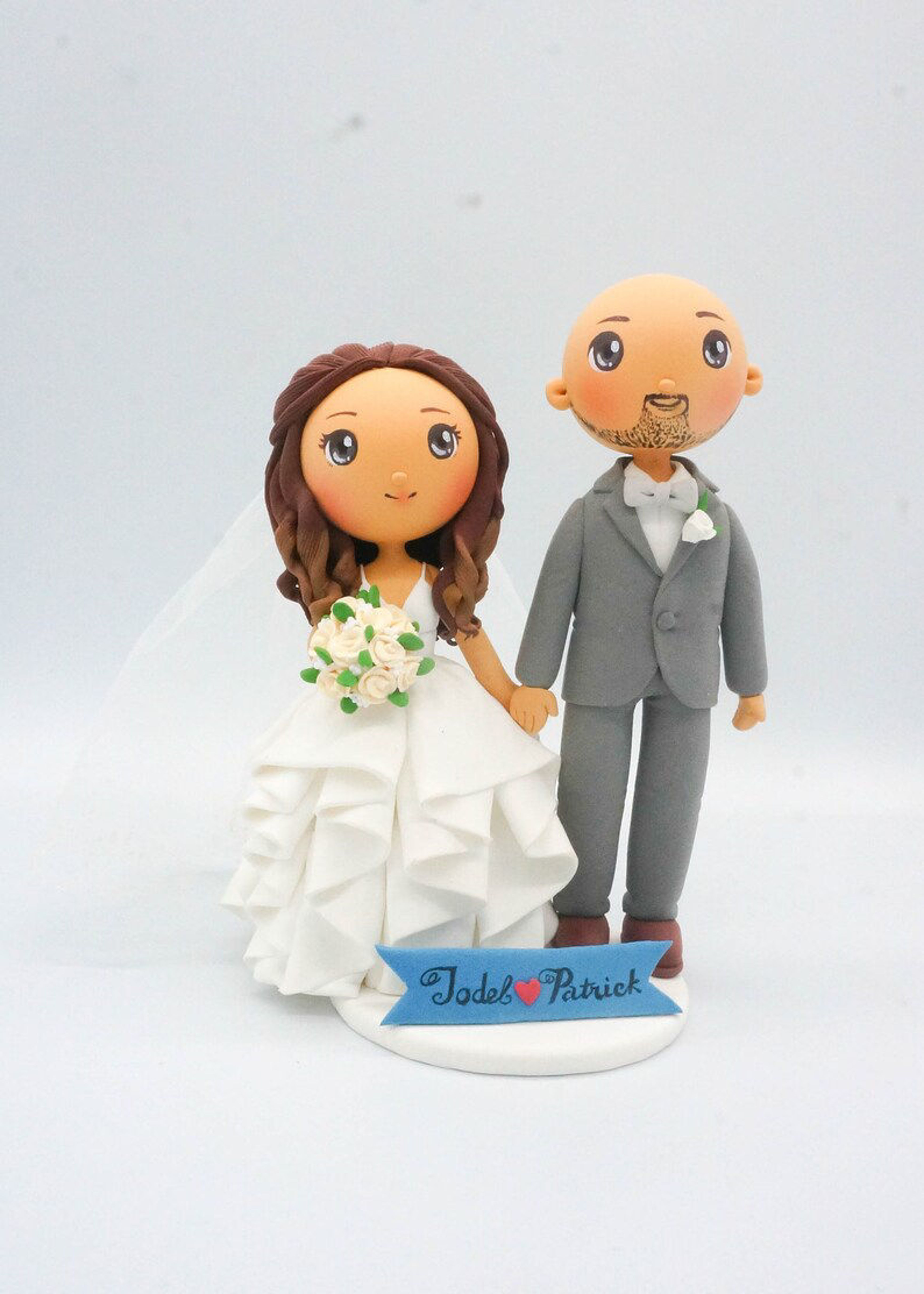 Picture of Beach Wedding Cake Topper