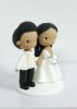 Picture of Barong wedding cake topper bride & groom, Filipino wedding topper
