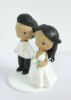 Picture of Barong wedding cake topper bride & groom, Filipino wedding topper
