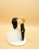 Picture of Kissing Bride and Groom Wedding Cake Topper