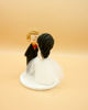Picture of Kissing Bride and Groom Wedding Cake Topper
