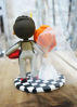 Picture of F1 Racer Wedding Cake Topper, Groom wedding cake topper