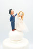 Picture of Fall Wedding Cake Topper, Pumpkin wedding cake topper