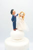 Picture of Fall Wedding Cake Topper, Pumpkin wedding cake topper